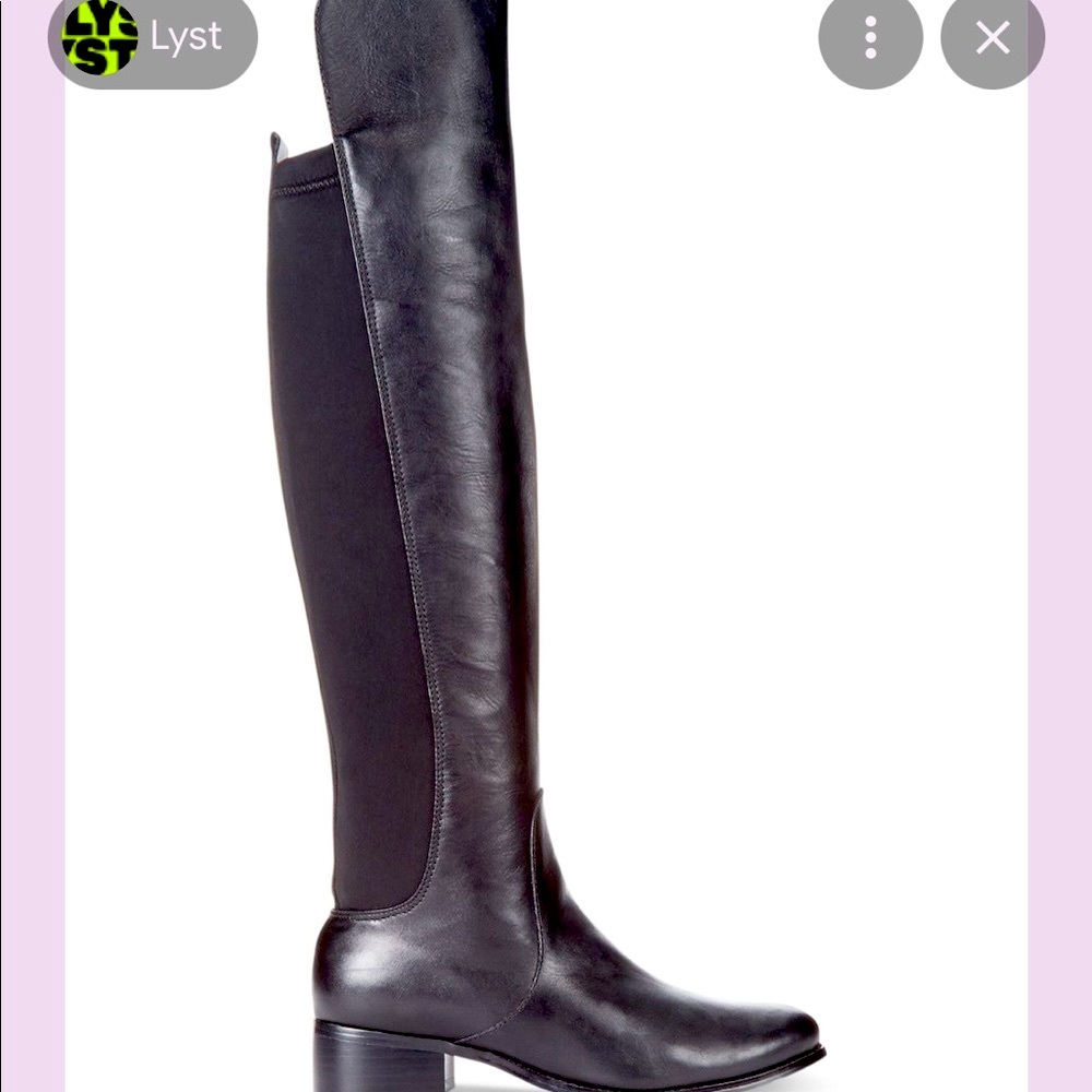 Charles David Jettinsen 5050 black kneehigh boots